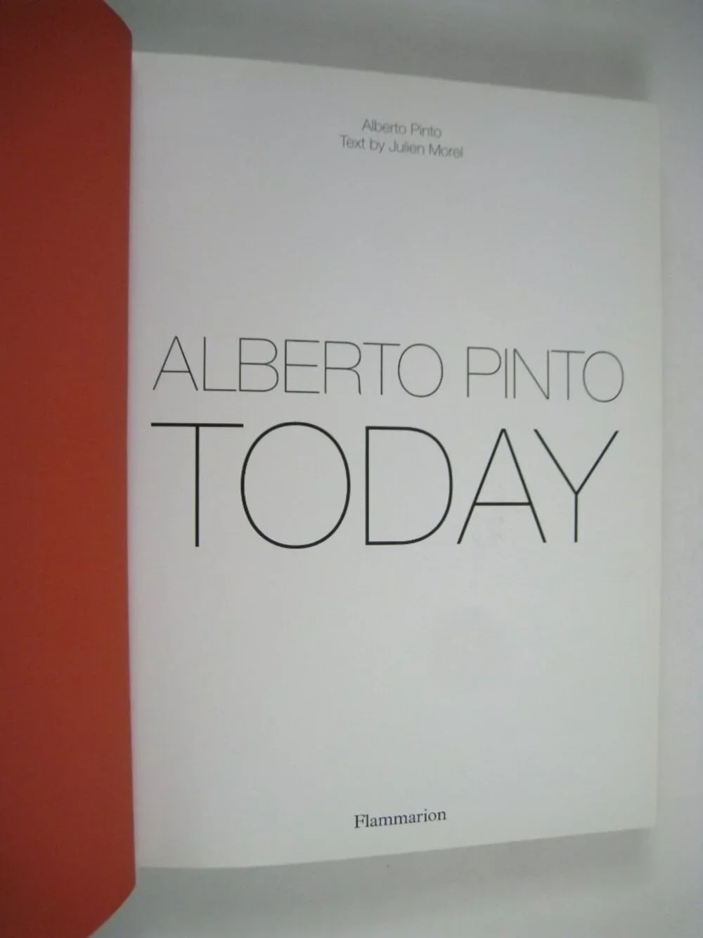 Alberto Pinto Today Hardcover Interior Design Book Flammarion